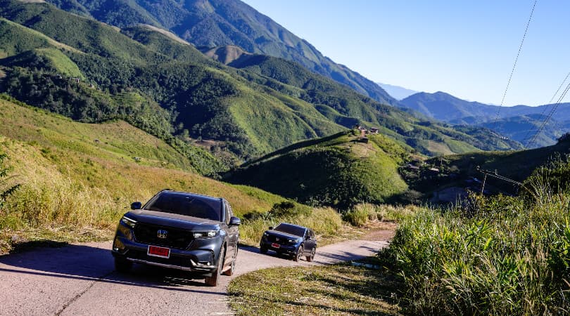 ฮอนด้า พาสื่อมวลชนทดสอบและสัมผัส Honda CR-V e:HEV ใหม่  ขับสนุกเร้าใจ ลุยได้ทุกเส้นทาง และประหยัดน้ำมัน กับขุมพลัง e:HEV – The EXCITING Hybrid ขับจริงและใช้งานจริงบนเส้นทางน่าน-สะปัน กว่า 110 กม.